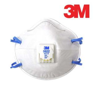 3M 방진 마스크 8822 안면부 여과식 방진1급 1개