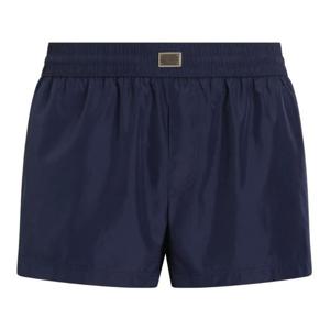돌체앤가바나 엘라스틱 웨이스트밴드 나일론 스윔 쇼츠 M4F35TO