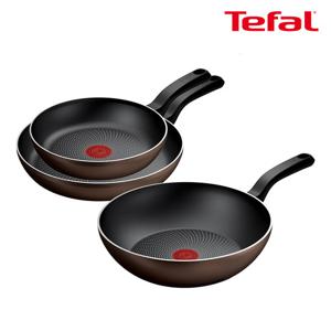 테팔 인덕션 라이트쿡 3종(팬24+28+웍28)