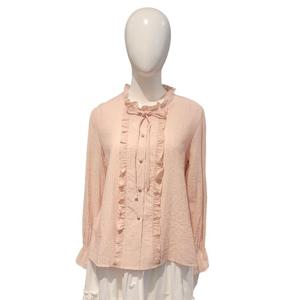 [페이지플린]넥프릴 리본 블라우스(F5ABL505A)