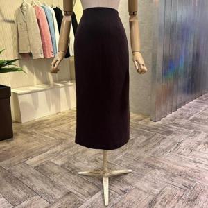 [ab.f.z]AOZ5HS03G_H라인 밴딩 다트 롱 스커트