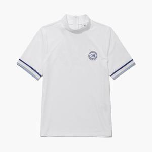 [르꼬끄골프] 여성 조직감 하프넥 반팔 티셔츠 (GQ222LTS48)