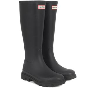 [정품] 헌터 W 다운포어 톨 레인부츠 블랙 (HFRW0001251-BLK)