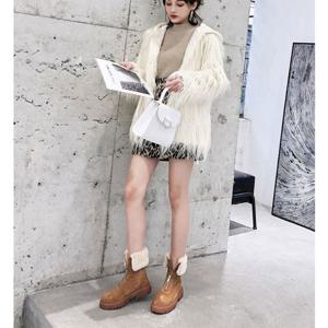 F1 여성워커부츠 여성부츠 털부츠 방한부츠 앵글부츠