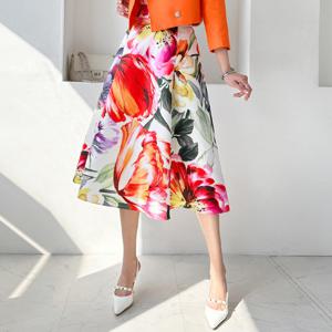 [금찌]금찌 카미 플라워 스커트 SK3142