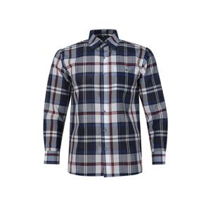 [페라어스]골피아 남성 배색체크 오픈 카라셔츠 GCTM5DJ2285