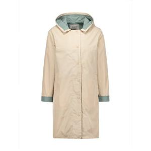 [벨리시앙]컬러 배색 포인트 후드 트렌치코트 BY4103