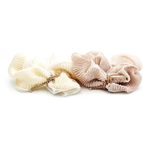 JP Clarisse (장폴 클라리쎄) 플리츠 비즈 헤어슈슈 LFPT0773