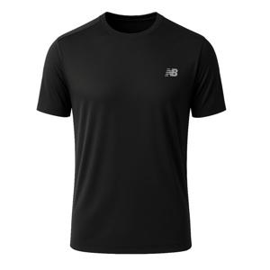 뉴발란스 러닝 반팔티 블랙 MT41222-BK