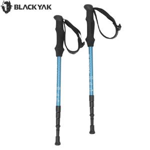 블랙야크 남여공용 등산 지팡이 듀랄루민 4단SET스틱C_120B 2BYSTXU904TB