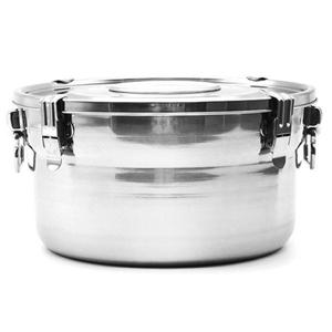 천성 스텐 김치통 원형 밀폐용기 반찬통 6호 32cm 스텐반찬통 김치보관통 김장통 김치냉장고통 밀폐찬통 냉