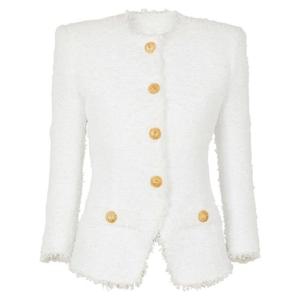 발망 트위드 재킷 EF1SK716XC67