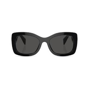 프라다 레터링 로고 스퀘어 프레임 선글라스 SPRA081AB5S0