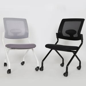 체어포커스 토즈스터디 접이식 TZX-900 베이직 사륜형 공부의자  컴퓨터 책상 학생 등받이 사무용 사무실 회의 독서실 바퀴 도서관 학원 공부방 편한 강의실