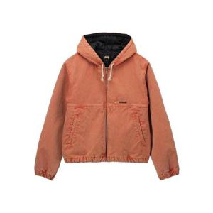 스투시 더블 다이 워크 자켓 페이디드 레드 115689