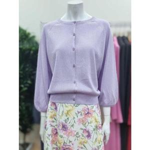 아니베F 세이브존06 8부소매 라운드 가디건 A53KCD5J40