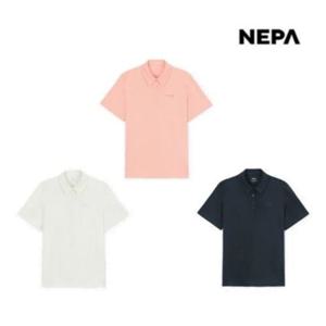 [네파] 여성 러프 기본 쿨 반팔 폴로티 카라 티셔츠 7L45265