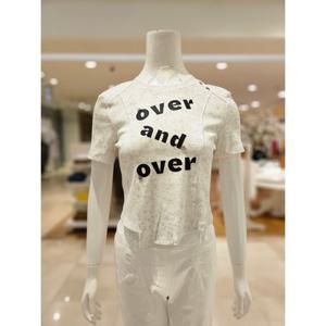 [르니앤맥코이]레터링 크롭 티셔츠 MM05TS551FJY