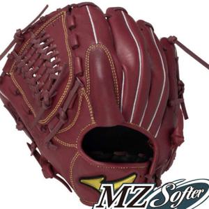 [미즈노]미즈노 야구 MZ Softer 투수겸올라운드 글러브 [와인_좌