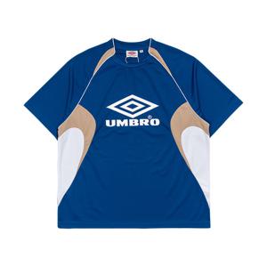 엄브로 HBL BLOKE 메쉬 반팔 티셔츠 UQ221CRS51BLU