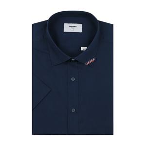 [레노마(셔츠)]TC트윌스판 슬림핏 반팔셔츠  RPUSL0306NY