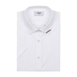 [레노마(셔츠)]TC트윌스판 슬림핏 반팔셔츠  RPUSL0306WH