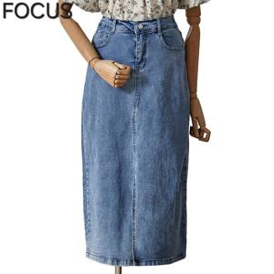 [포커스]데님H라인치마 FM5D7SK0099_SH