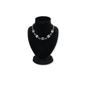 [라운지엘] 샤넬 CC 로고 크리스탈 체인 초커 ABE836