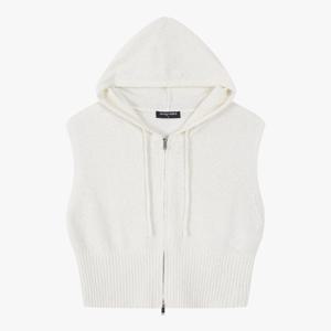 [더데이걸][모다울산]후드 집업 조끼 스웨터 TGKA25301_US