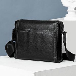 [백스테이]B255CR 천연소가죽 스티치 크로스백 데일리백