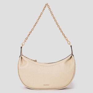 [빈폴] 이클립스 하프문 체인 크로스 백 - 베이지 BE47D3M03A