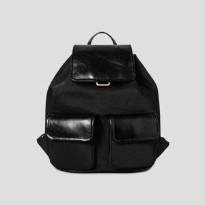 [빈폴] 노라 나일론 믹스 백팩 - 블랙 BE48D3M155