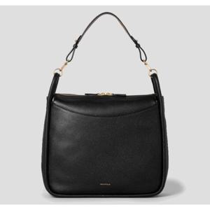 [빈폴] 멜로 소프트 탑지퍼 미디엄 숄더백 - 블랙 BE49D3M515