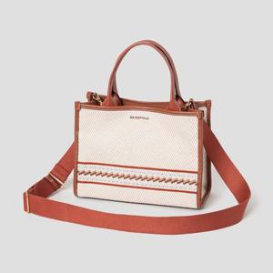 [빈폴] 헤이 캔버스 미듀엄 토트백 - 오렌지 BE53D3M128