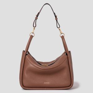 [빈폴] 멜로 소프트 탑지퍼 스몰 토트백 - 브릭 BE49D3M52C