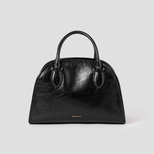 [빈폴] 리프 라운드 스몰 토트백 - 블랙 BE52D3M085