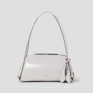 [빈폴] 리프 탑지퍼 숄더백 - 라이트 그레이 BE52D3M092