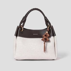 [빈폴] 레이나 루프 핸들 토트백 - 브라운 BE52D3M02D