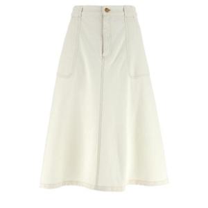 아페쎄 미디 스커트 COGZVF06410AAC White