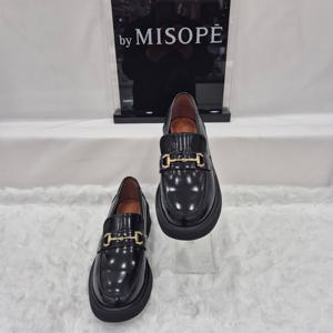 [미소페]By미소페 야성 골드 포인트 청키 로퍼 112HH439SI002 BL