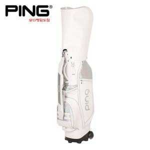 [핑][PING] 2022년 신상 여성 홀로그램 휠 캐디백 121B1CB651_WH