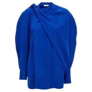 살바토레 페라가모 블라우스 782809KLEINBLUE Blue