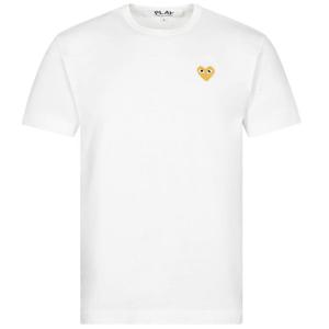 25SS 골드 하트 와펜 패치 티셔츠 AX-T216-051-4