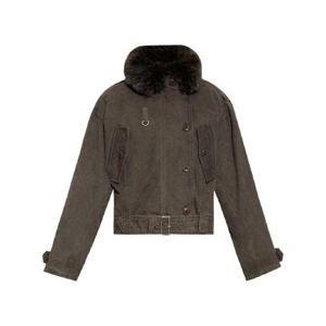 겐조 페이크 퍼 재킷 FE62OU2129GK