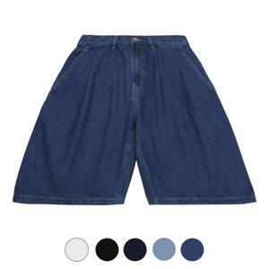 [파파브로]편한 뒷밴딩 투턱 하프팬츠 SQ-JEH-6001