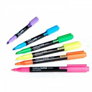 아트박스/모나미 모나미 에딩슈퍼 형광펜 600 (블루) 12개입