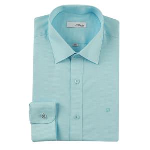 [에스티듀퐁(셔츠)]체크 패턴 남방 긴팔 슬림핏 와이셔츠 (SE5SM21LS319SMI)