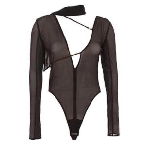 자크뮈스 Le Body Abanaba 비대칭 스트래피 바디수트 23E231TO0421055 850 TP942913769