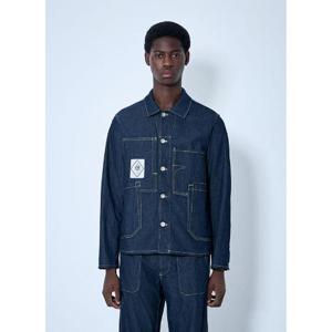 25 FW CP컴퍼니 남성 3 1 데님 초어 재킷  pco0159006blu