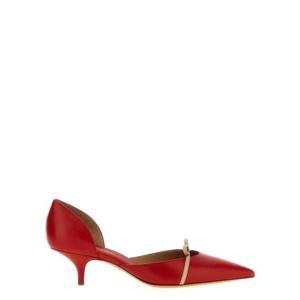 살바토레 페라가모 힐 펌프스 781083FLAMERED Red